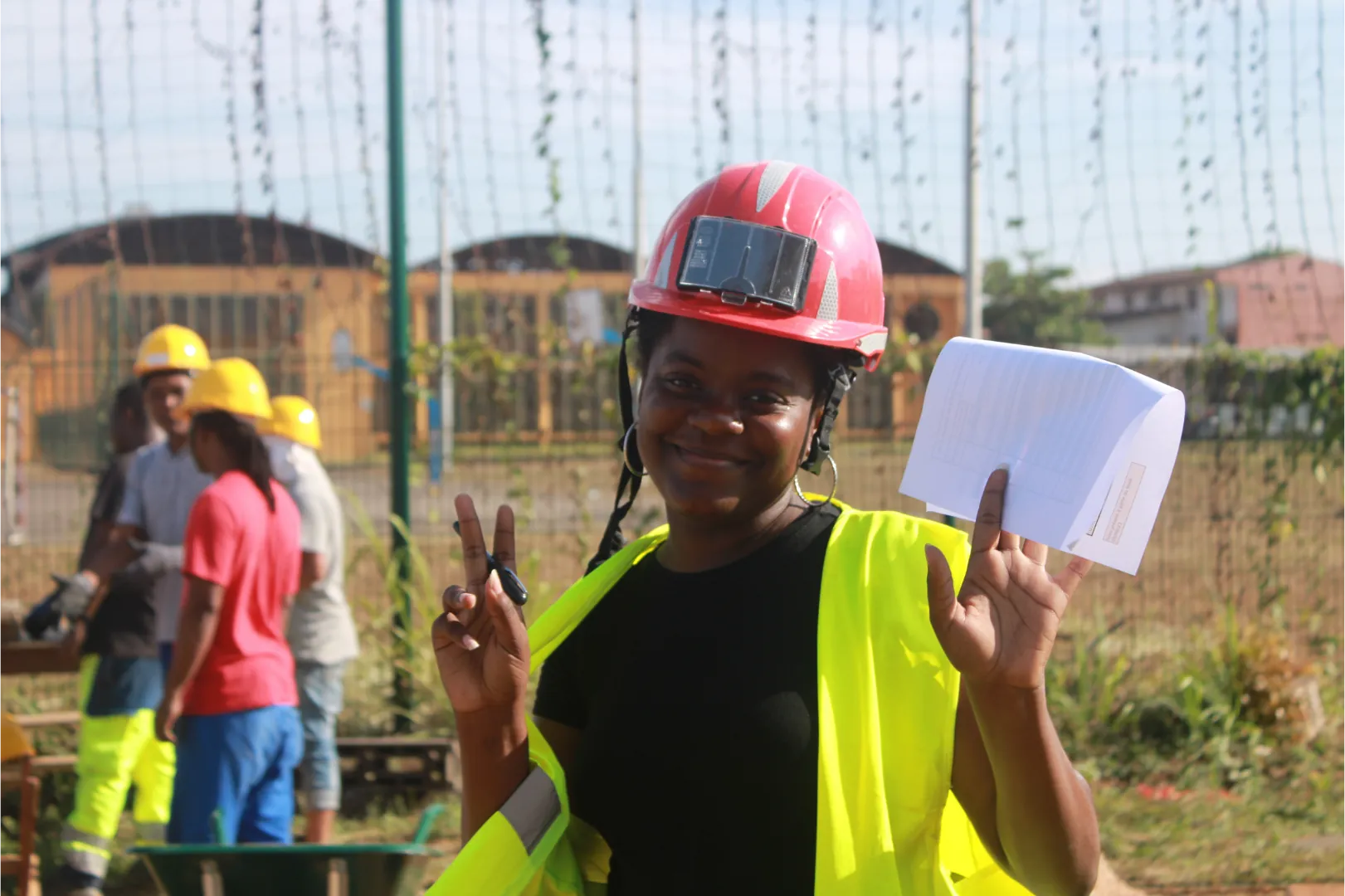 Conductrice de travaux, filière construction Guyane